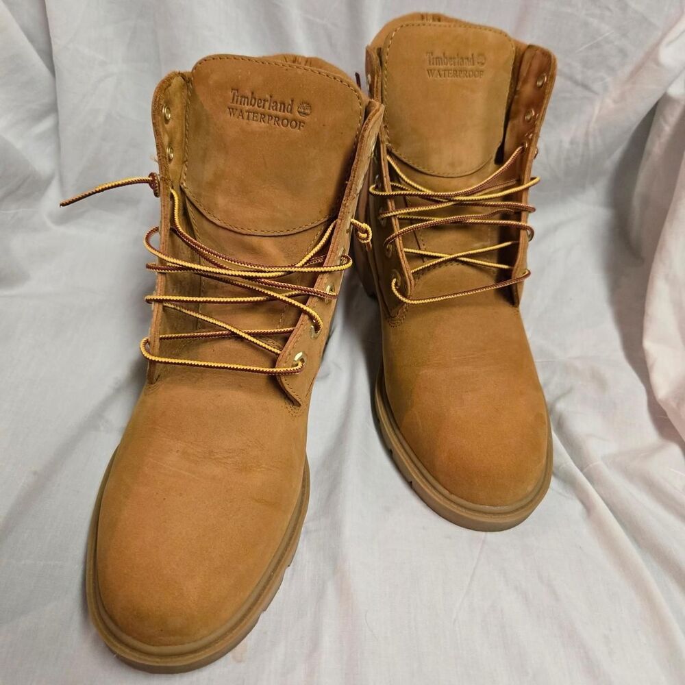 Timberland Men's Tan and Brown Boots